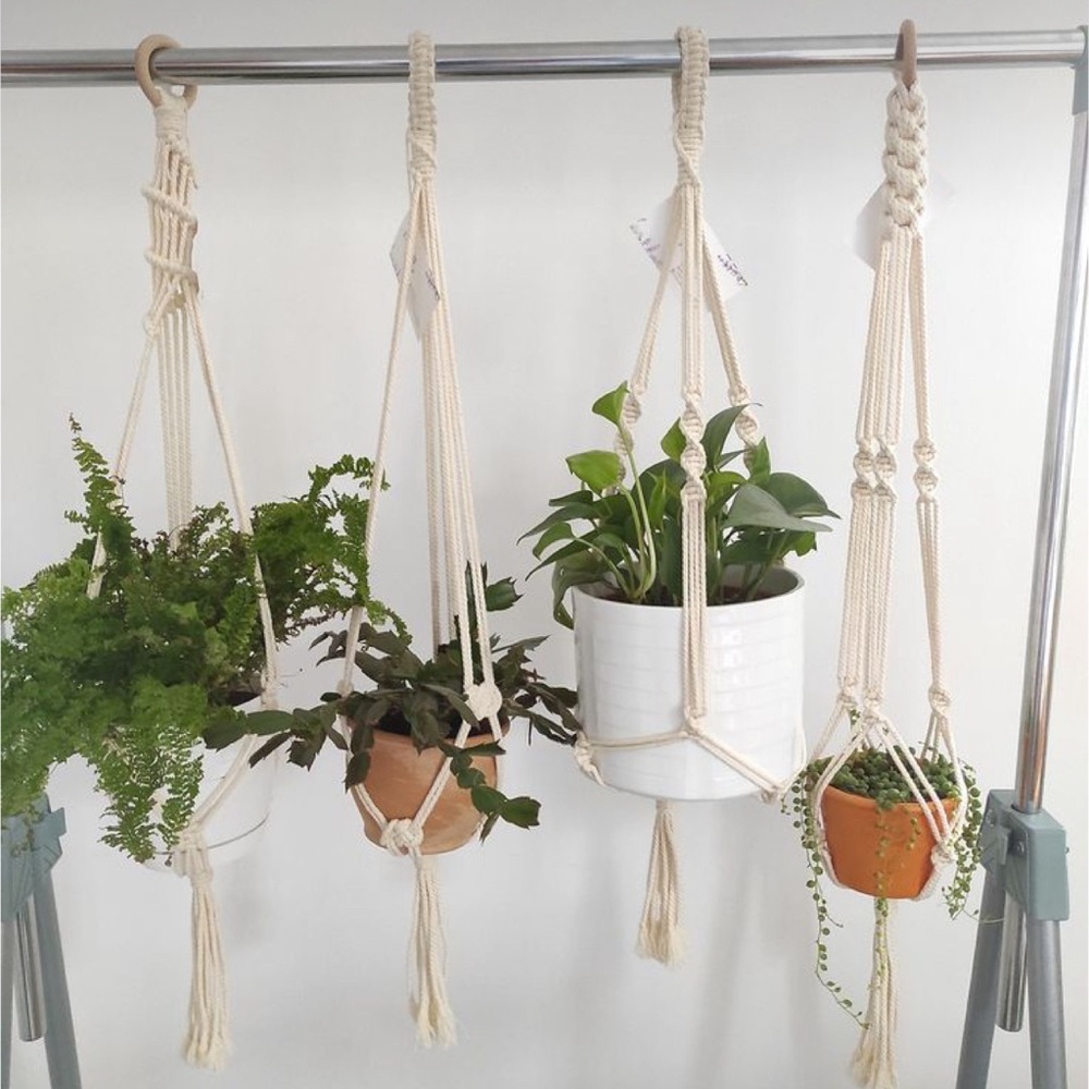 Macrame Rope Plant Pot Hanger